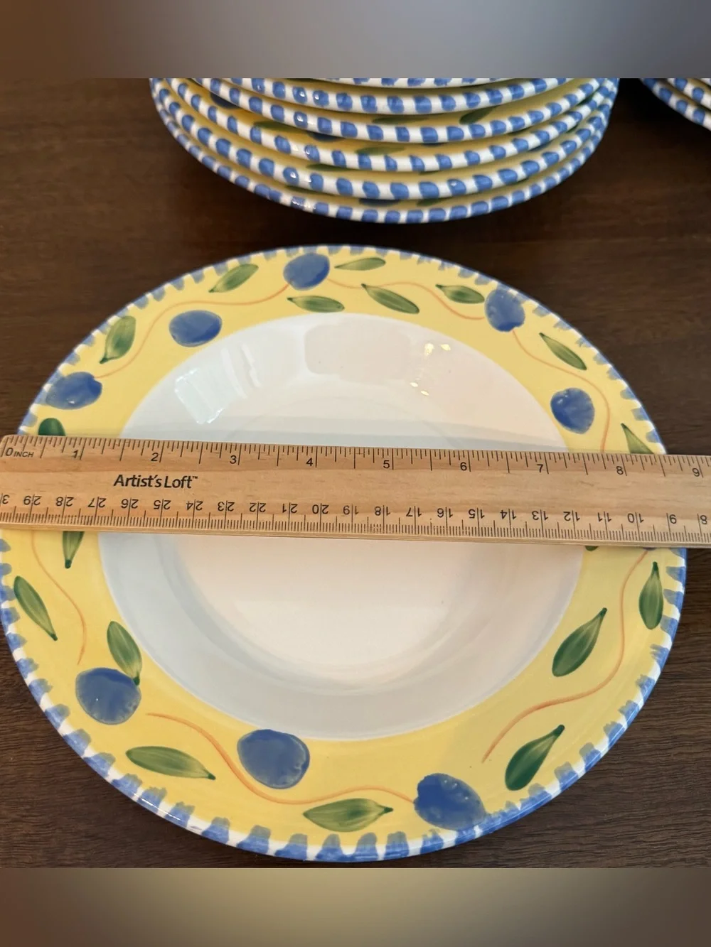 Pier 1 Palermo Rim 9 Soup Bowl, 10 Dinner Plate $ 2 Mug